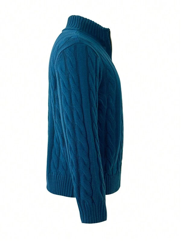 Knitted Quarter Zip