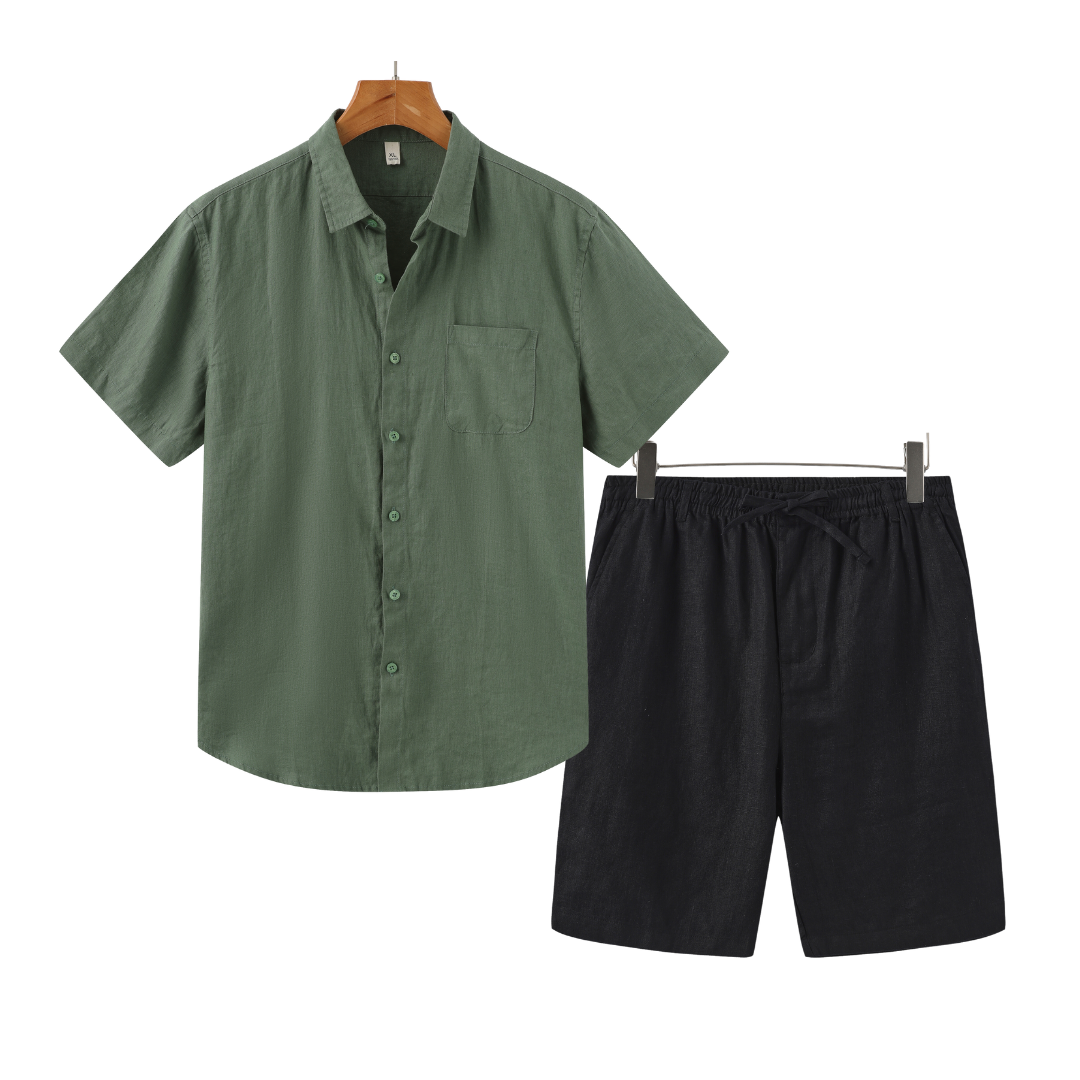 Linen Short Sleeve Combo