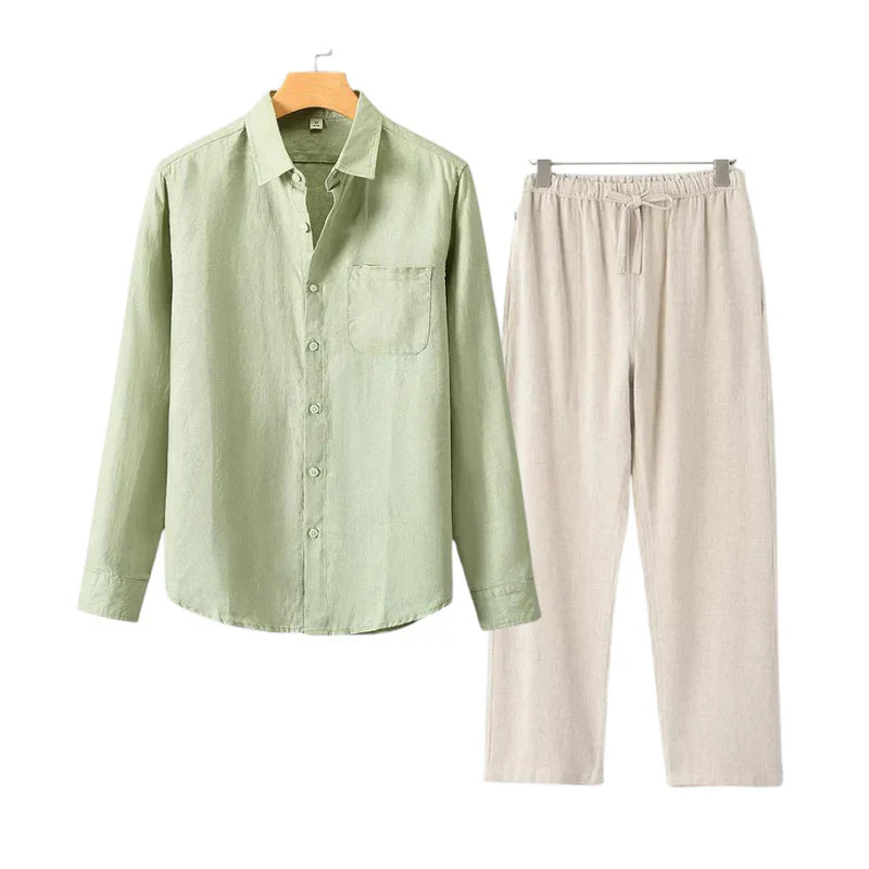 Linen Long Sleeve Combo