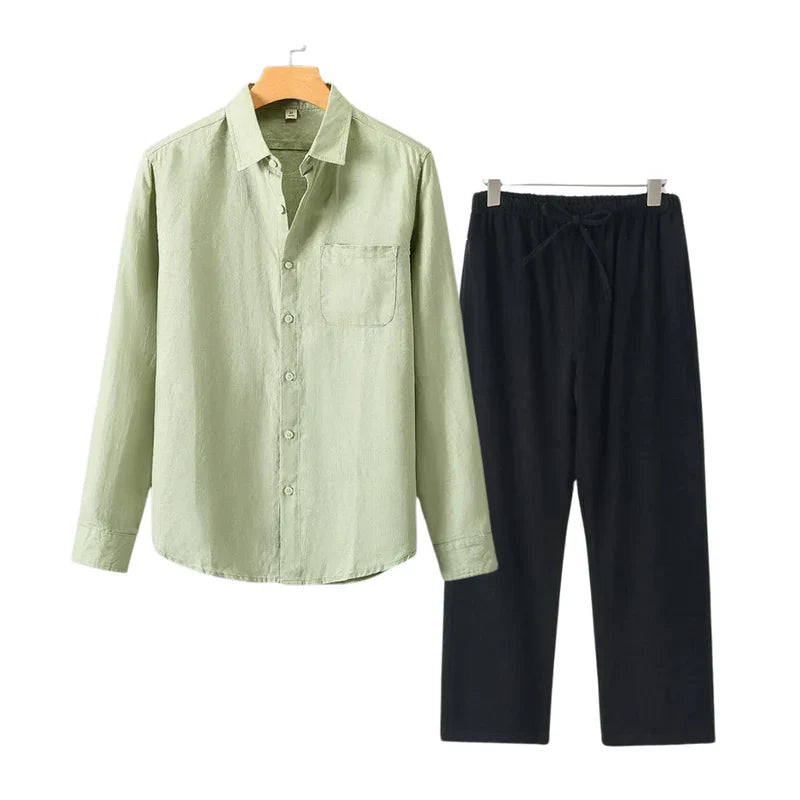 Linen Long Sleeve Combo