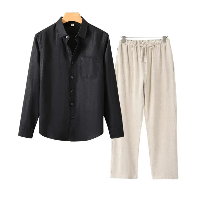 Linen Long Sleeve Combo