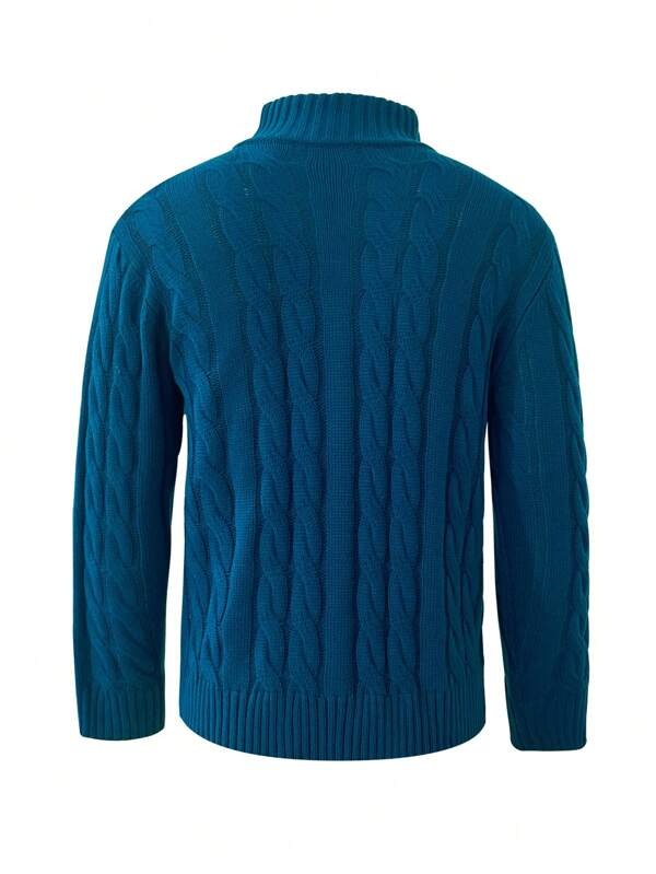 Knitted Quarter Zip