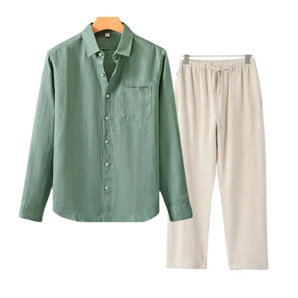 Linen Long Sleeve Combo