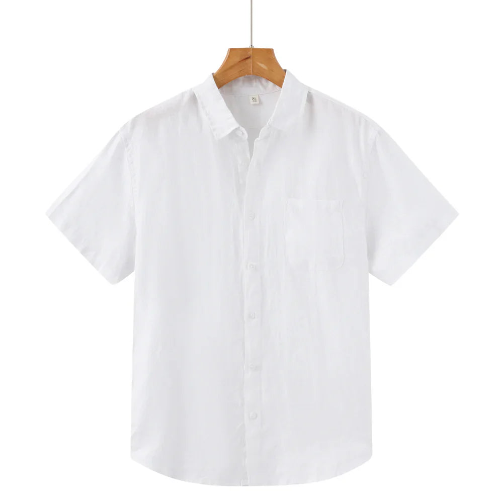 Short Sleeve Linen Shirt