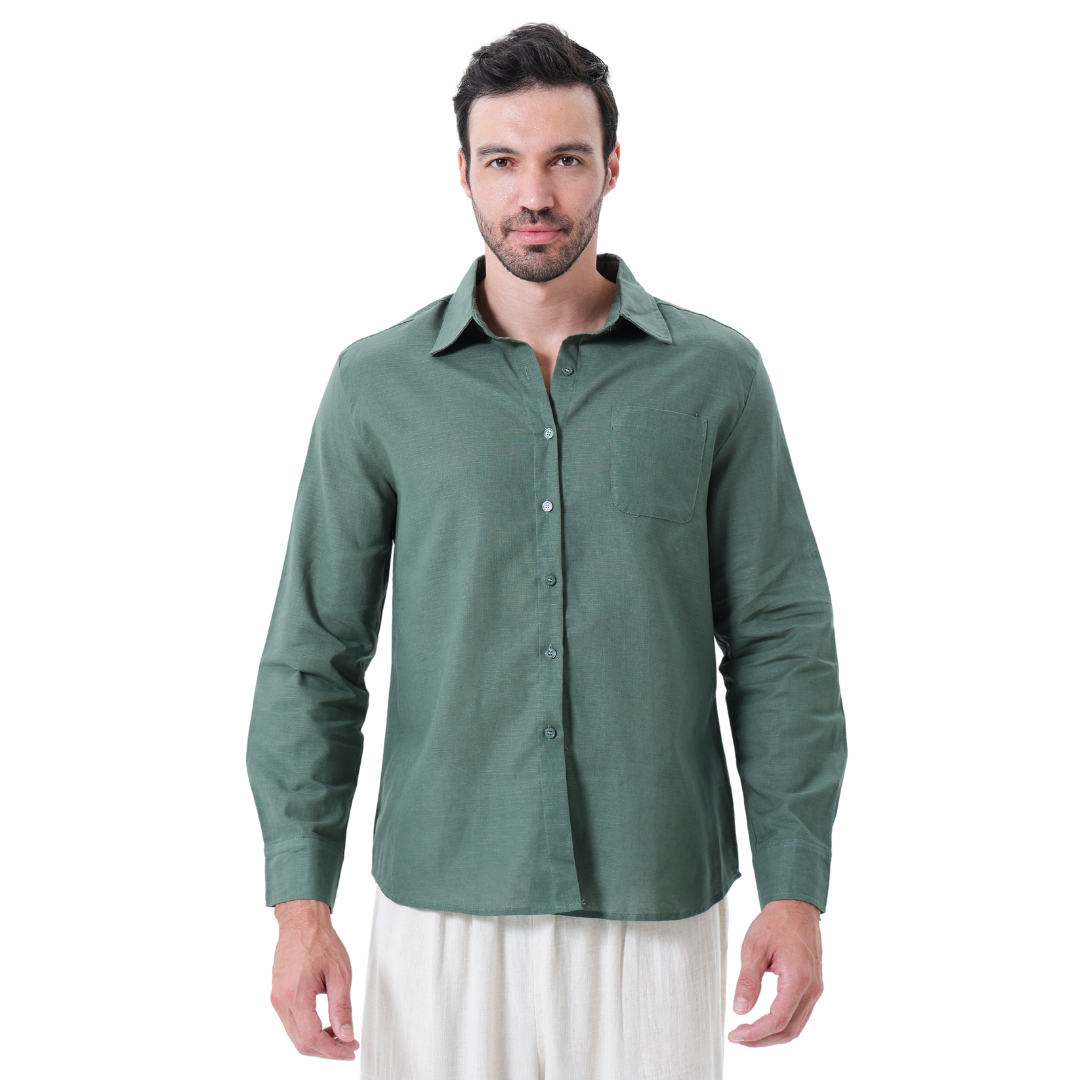 Long Sleeve Linen Shirt