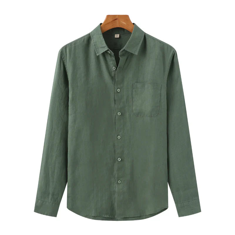Long Sleeve Linen Shirt