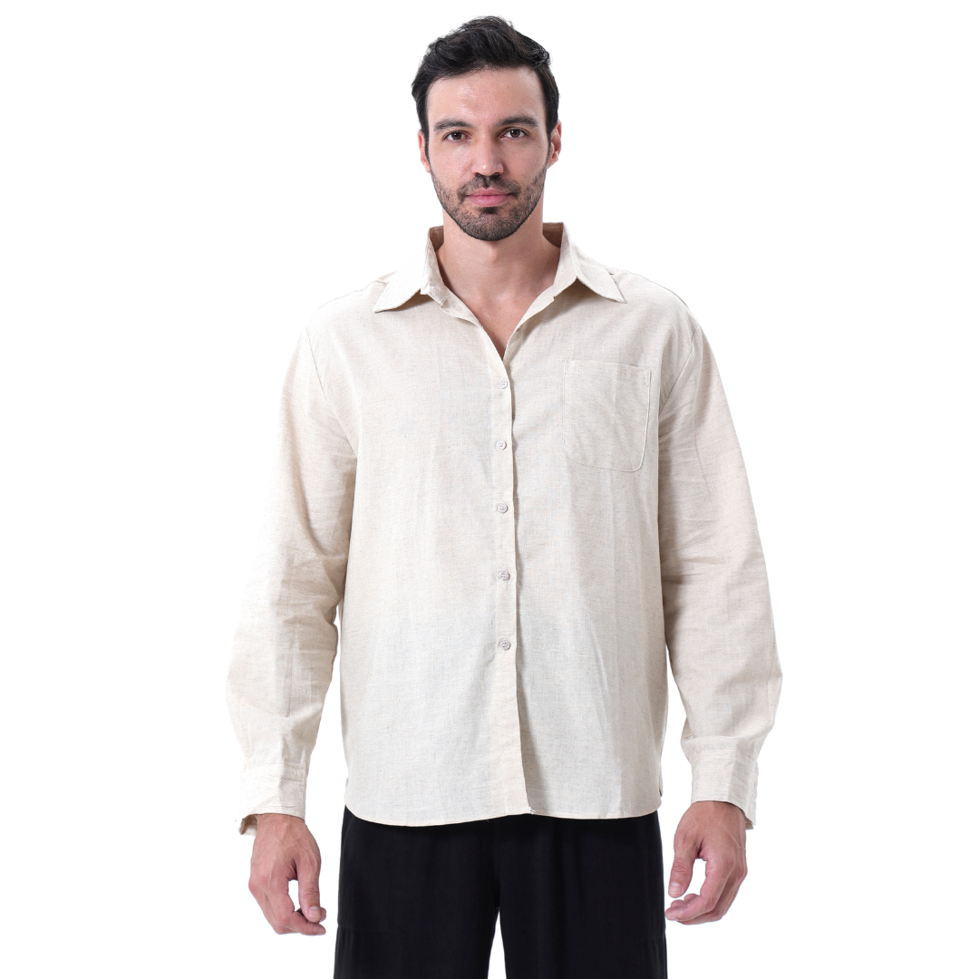 Long Sleeve Linen Shirt