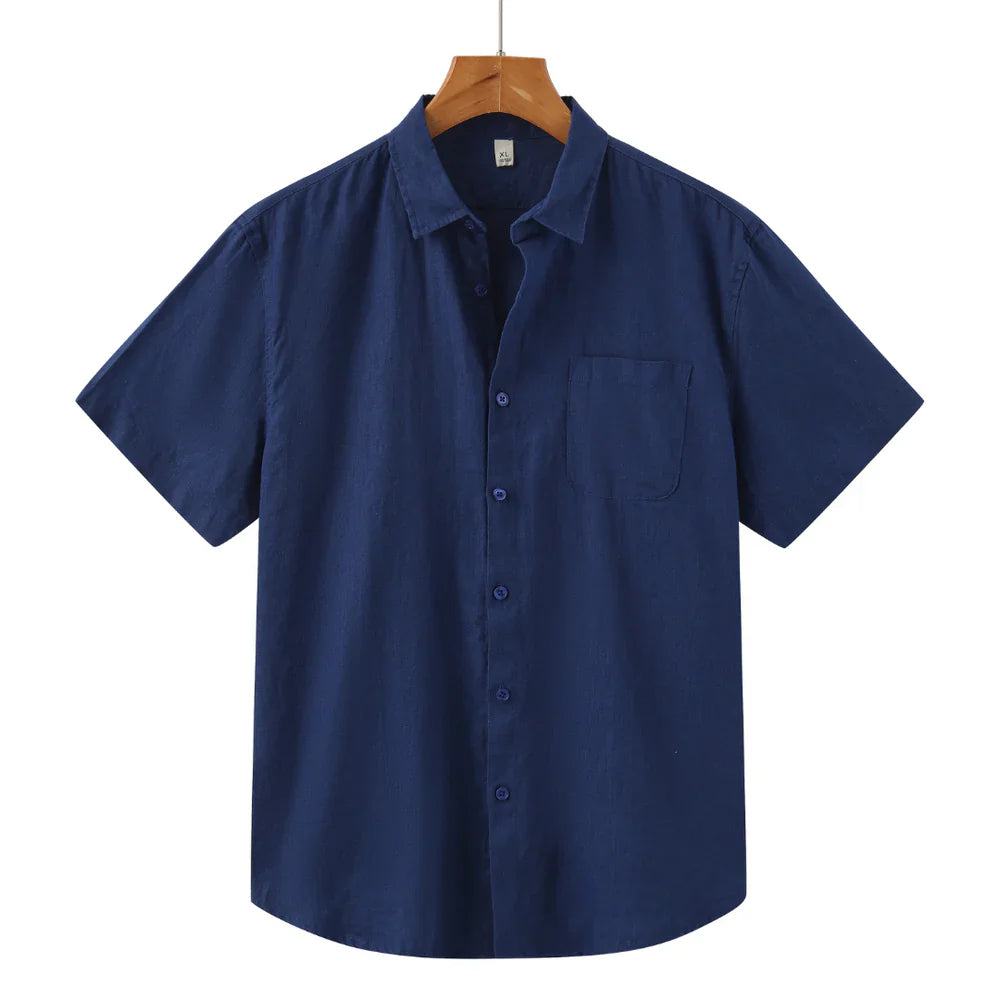 Short Sleeve Linen Shirt