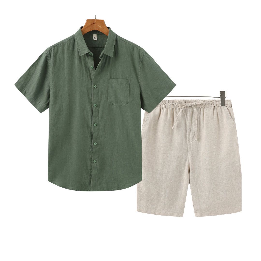 Linen Short Sleeve Combo