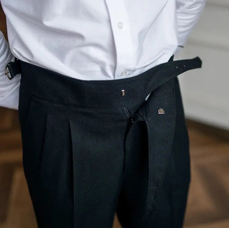 Adjustable Straight Trousers