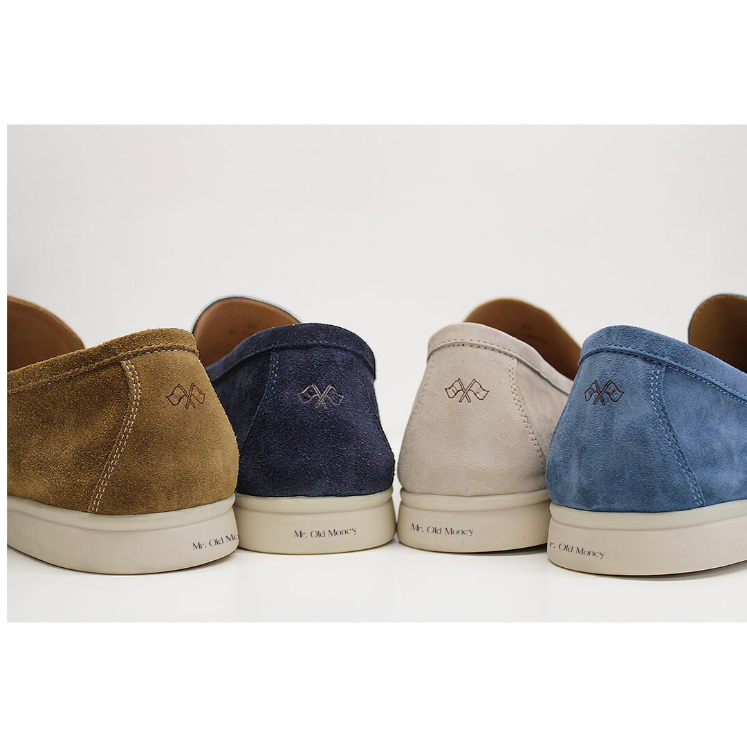 Suède Loafers - Navy