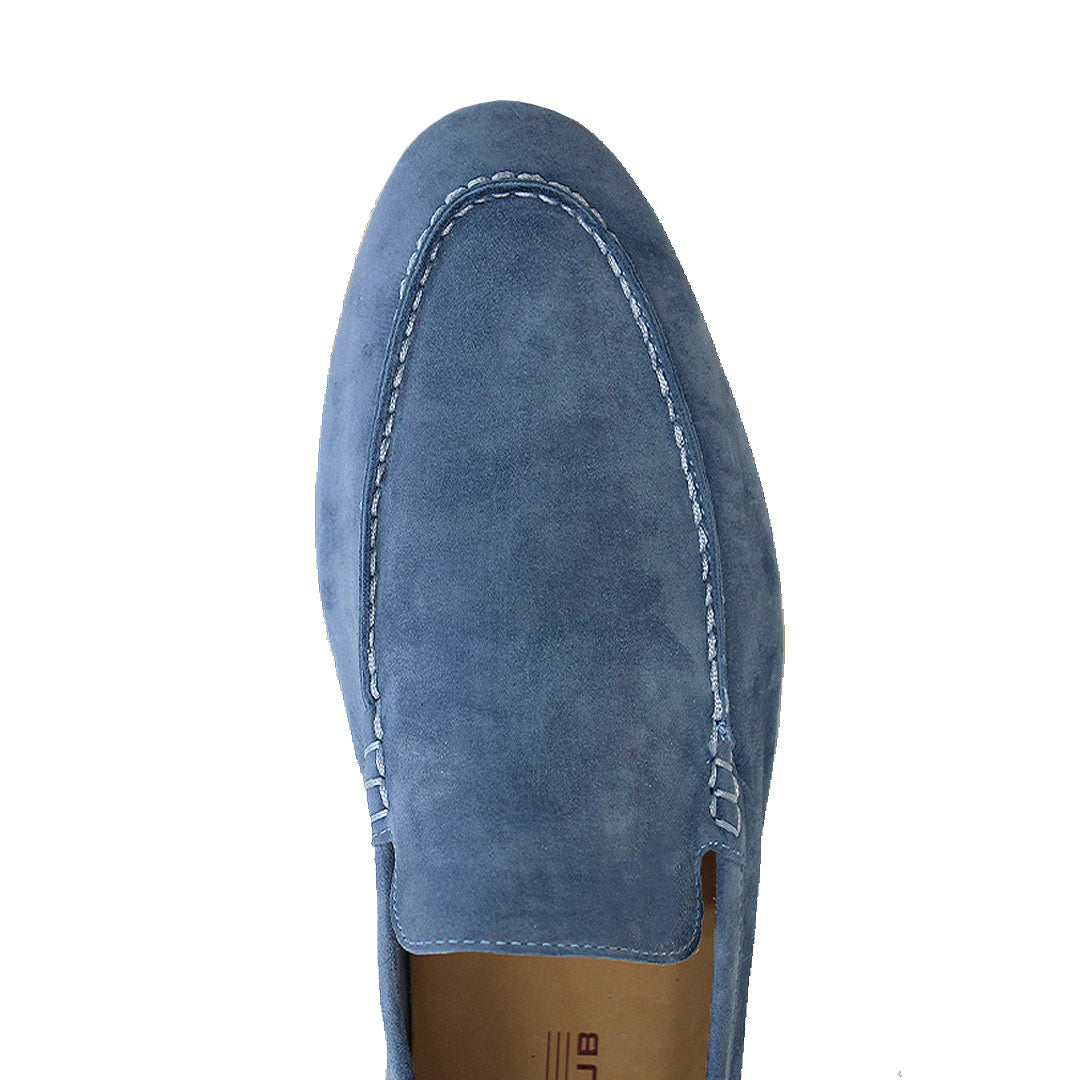 Suède Loafers - Fog Blue